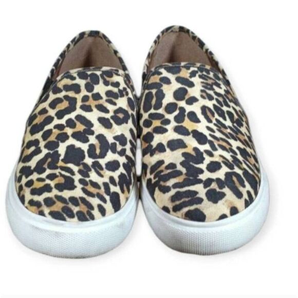 STEVE MADDEN SAFARI LEOPARD PRINT SNEAKERS SZ.6 EUC - Picture 2 of 10